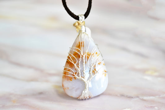 Dendritic Agate Necklace