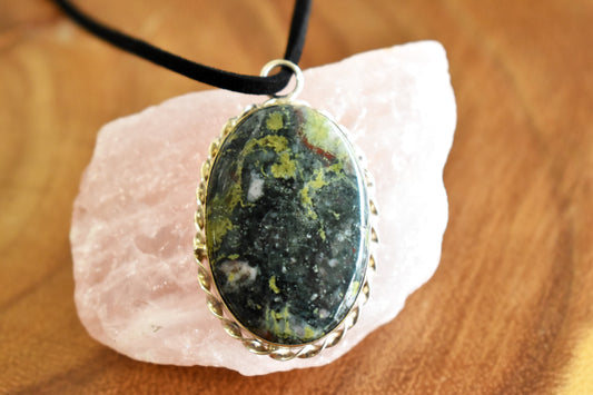 Dragons Blood Jasper Necklace