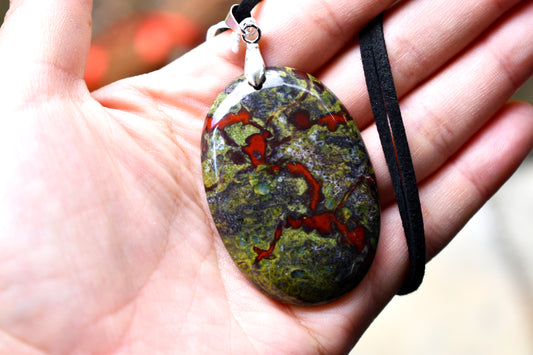 Dragons Blood Jasper Necklace