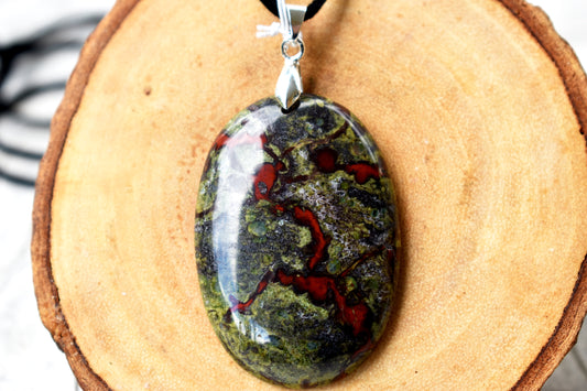 Dragons Blood Jasper Necklace