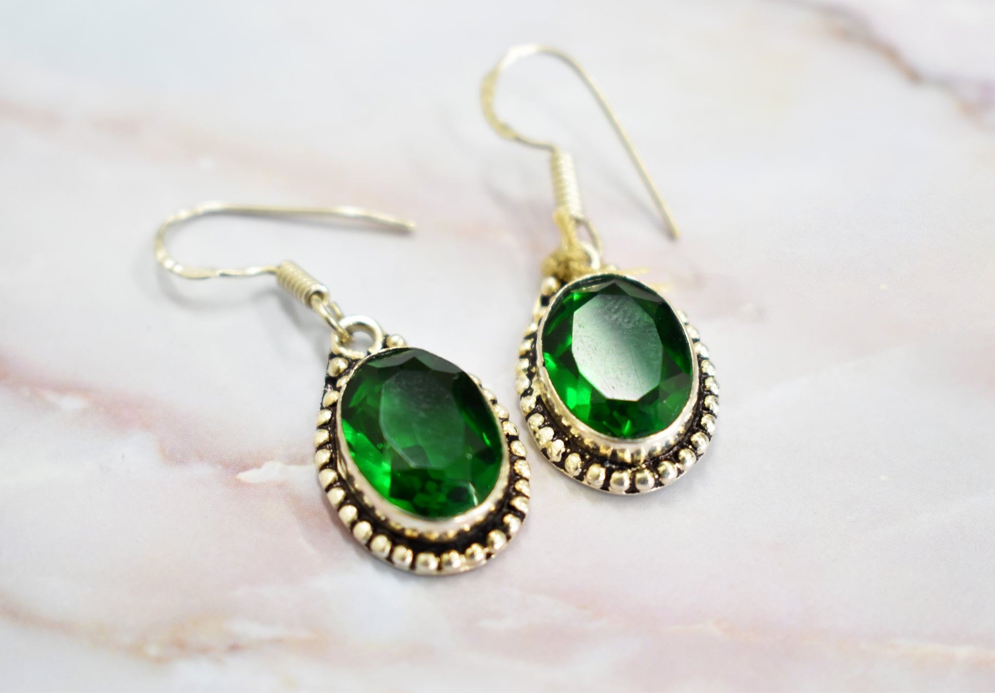 stones-of-transformation - Emerald Earrings - Stones of Transformation - 