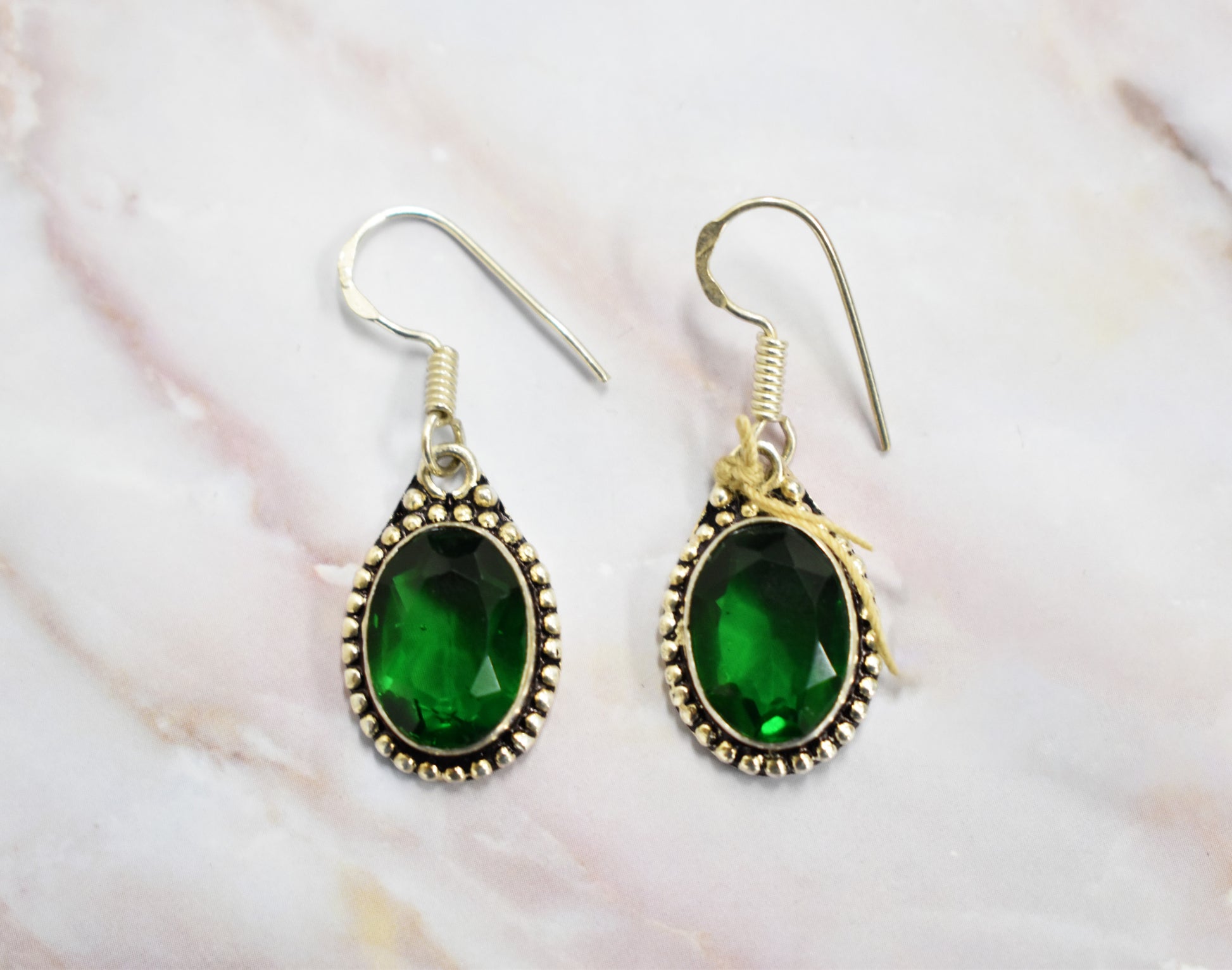 stones-of-transformation - Emerald Earrings - Stones of Transformation - 
