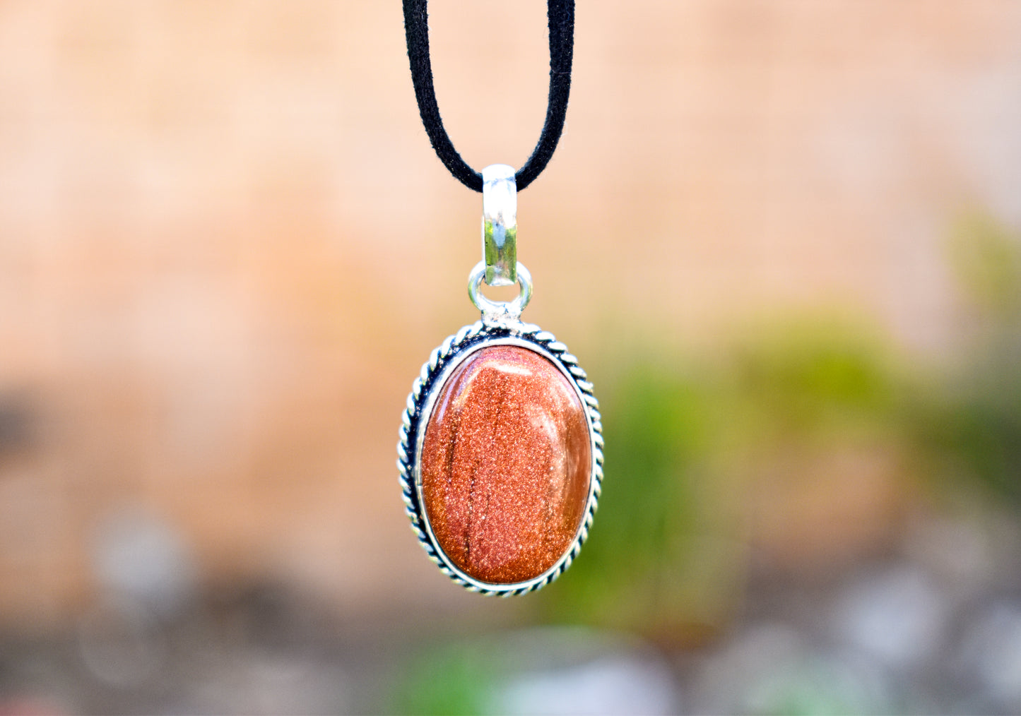 Goldstone Necklace
