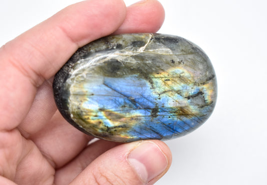 Purple Labradorite Palm Stone