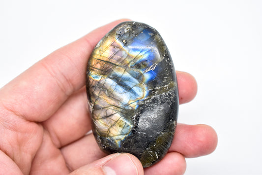 Purple Labradorite Palm Stone