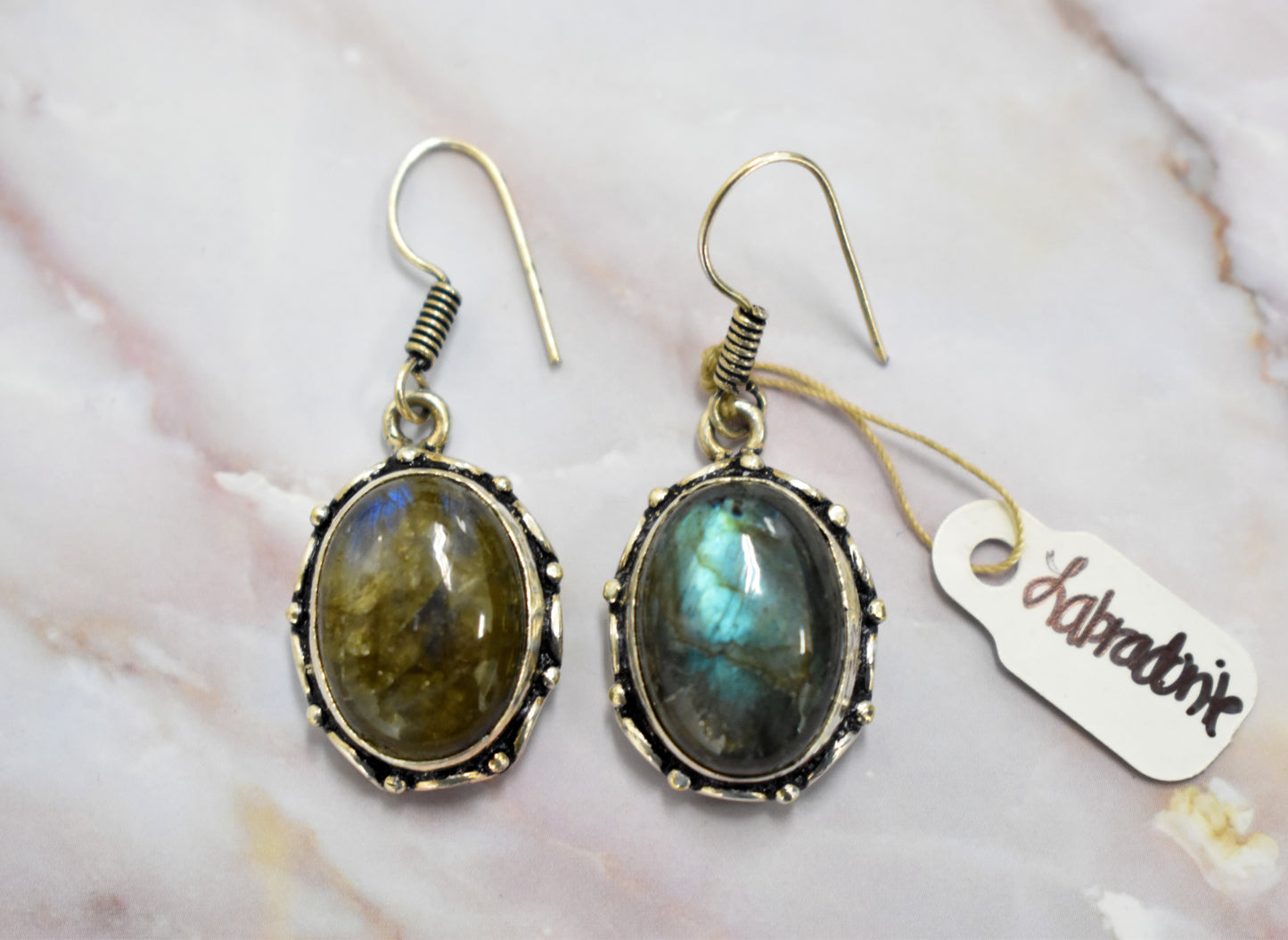 stones-of-transformation - Labradorite Earrings - Stones of Transformation - 