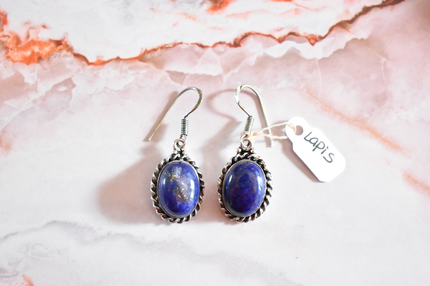 stones-of-transformation - Lapis Lazuli Earrings - Stones of Transformation - 