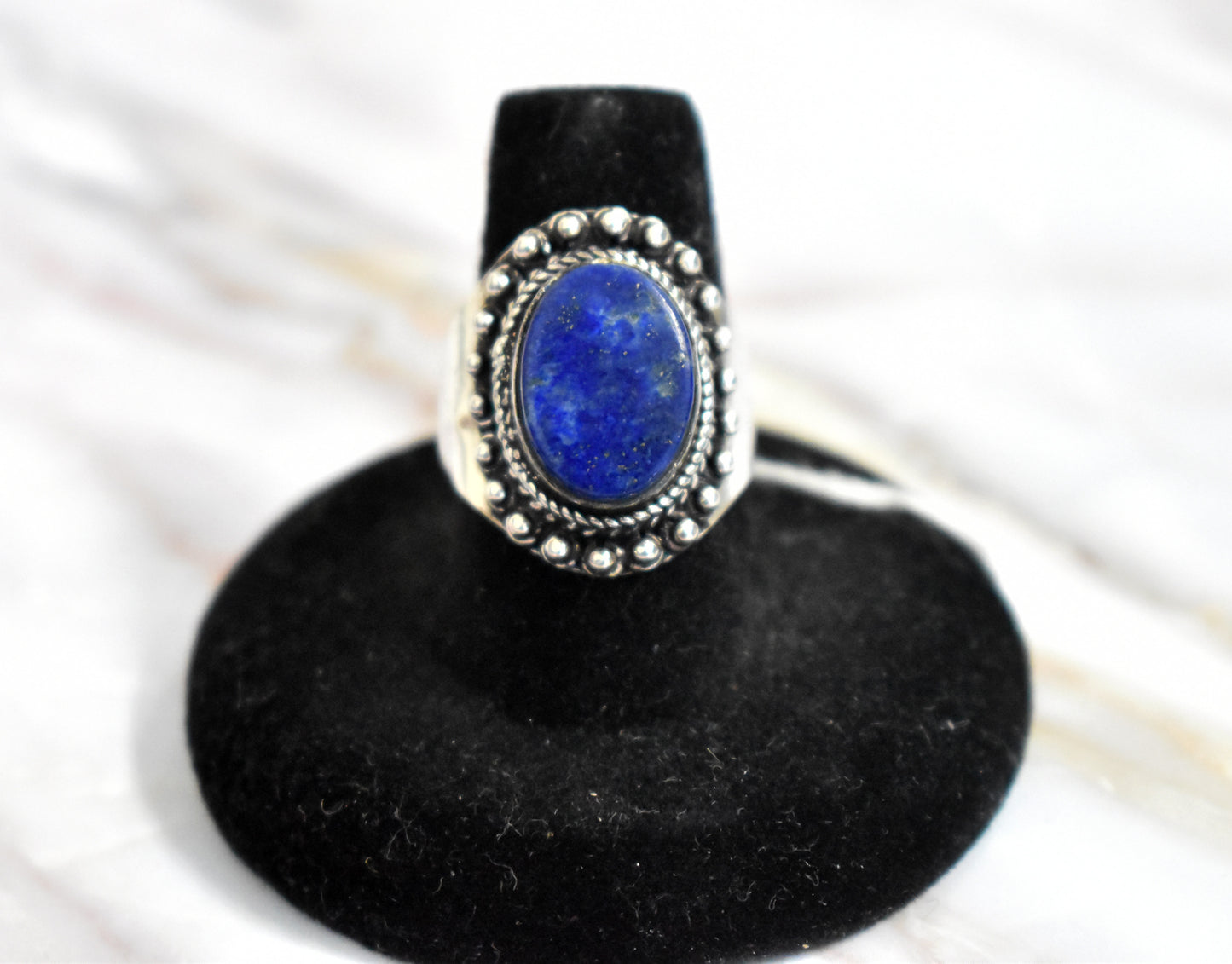 stones-of-transformation - Lapis Lazuli Ring (Size 8) - Stones of Transformation - 