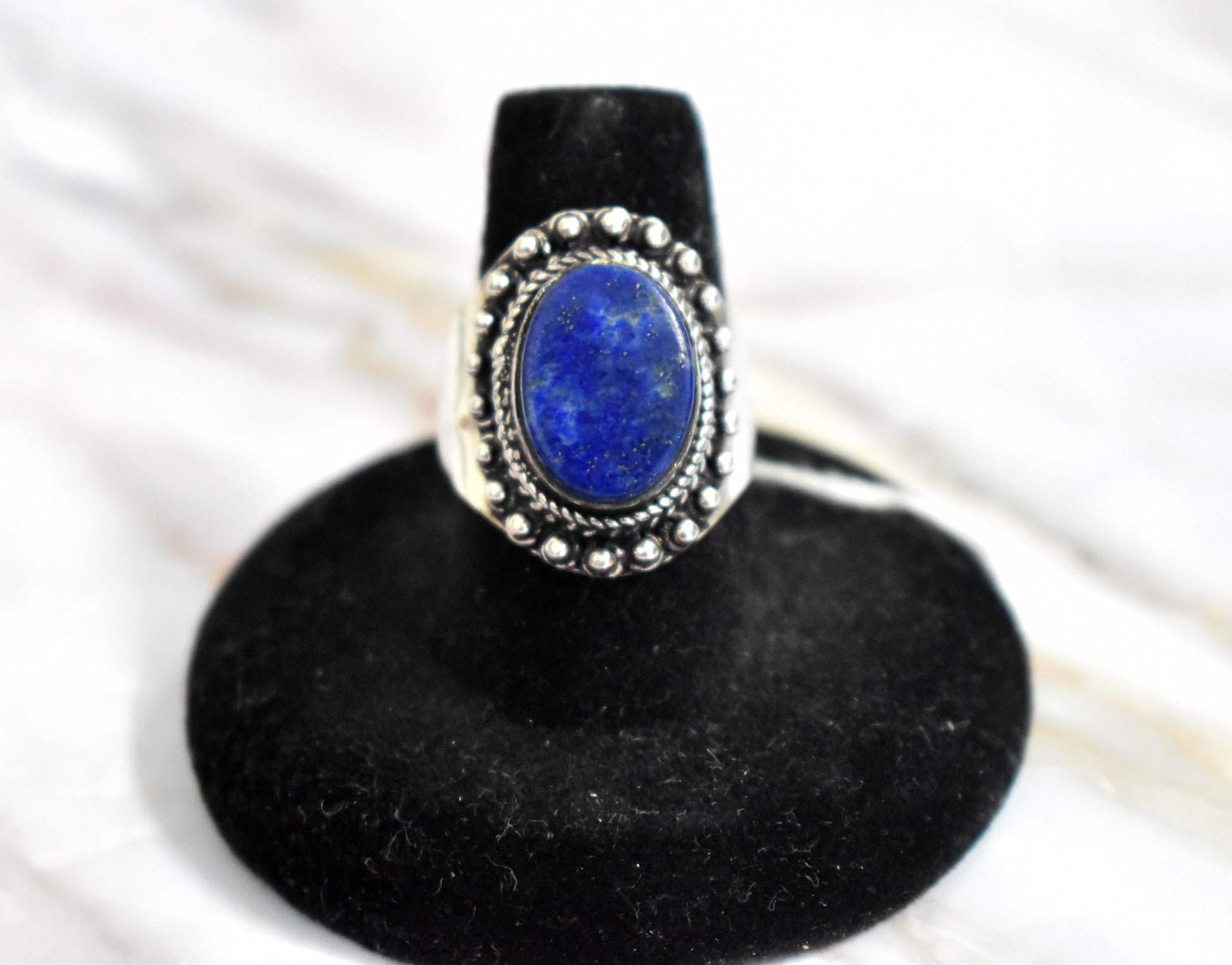 stones-of-transformation - Lapis Lazuli Ring (Size 8) - Stones of Transformation - 