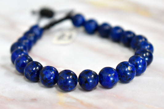 Lapis Lazuli Adjustable Bracelet