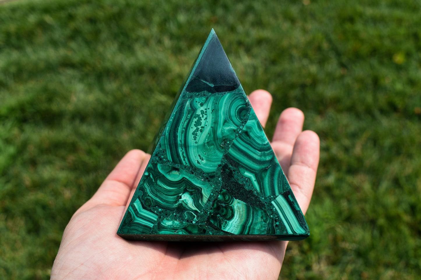 Malachite Pyramid