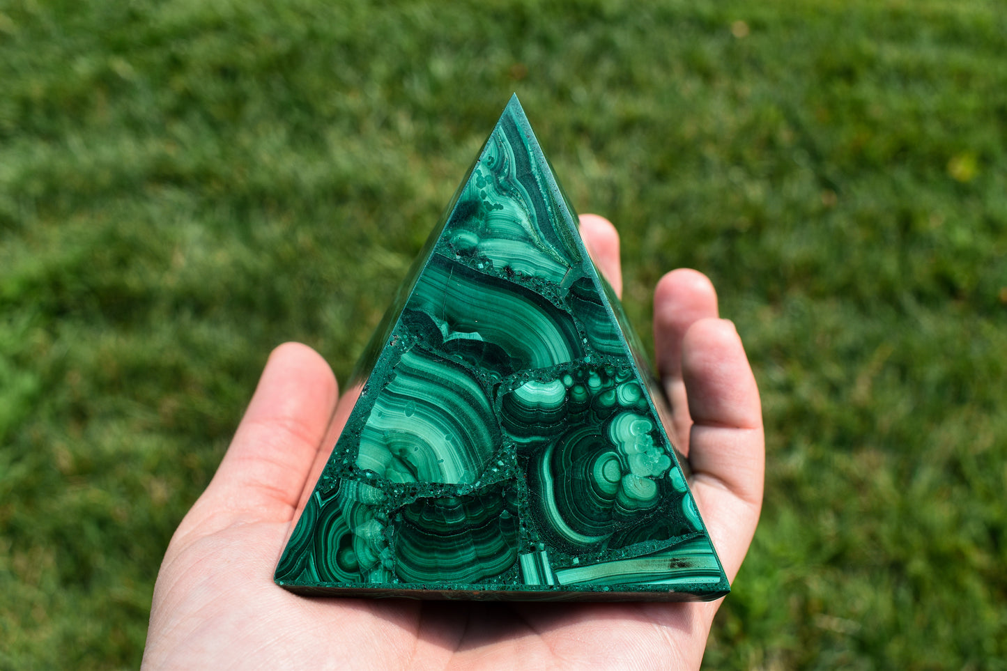 Malachite Pyramid