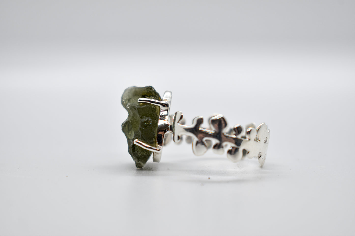 Moldavite Ring (Size 9)