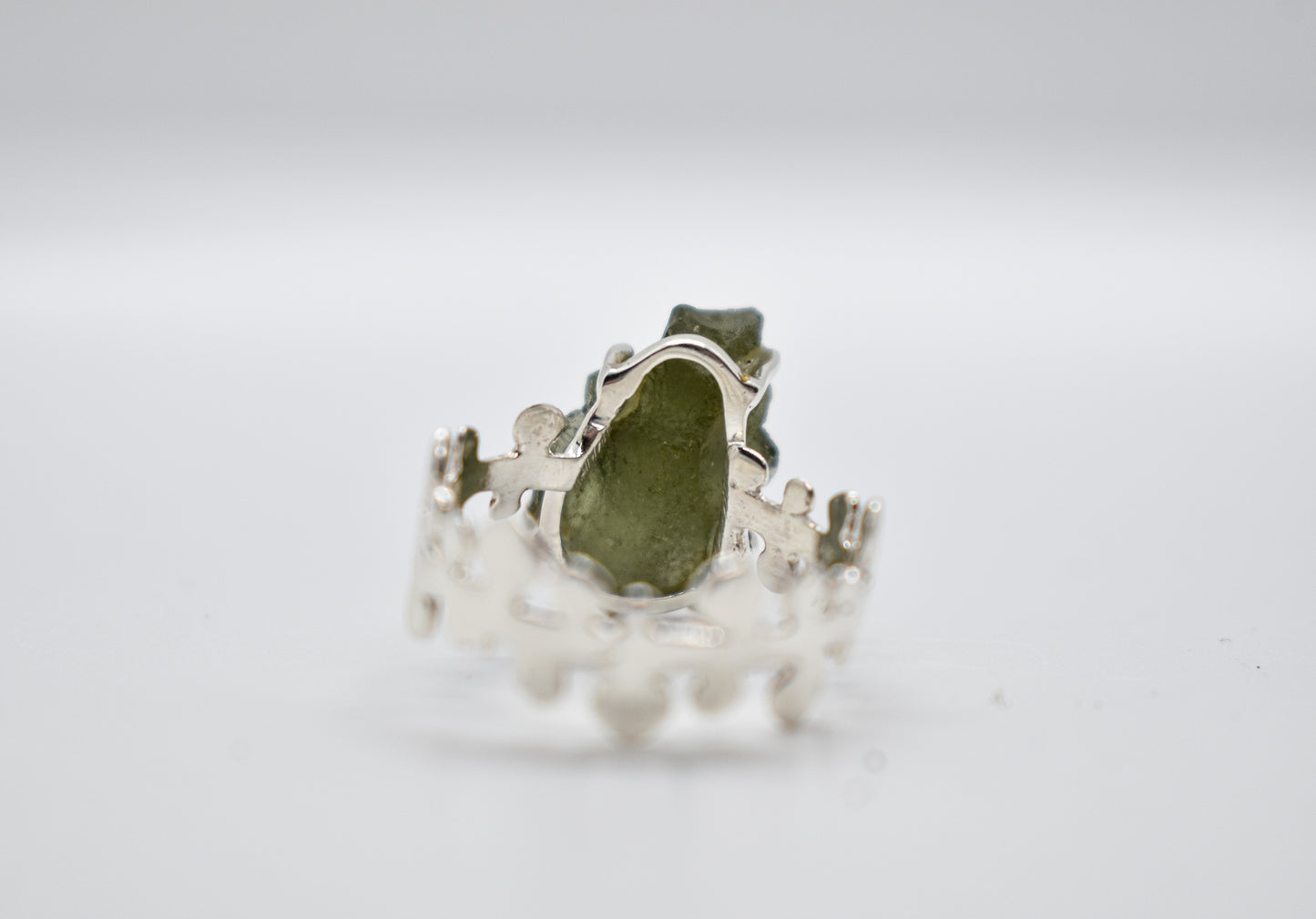 Moldavite Ring (Size 9)