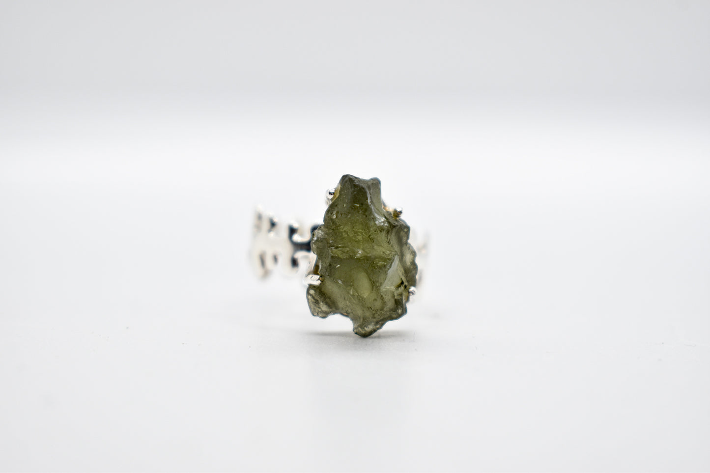 Moldavite Ring (Size 9)