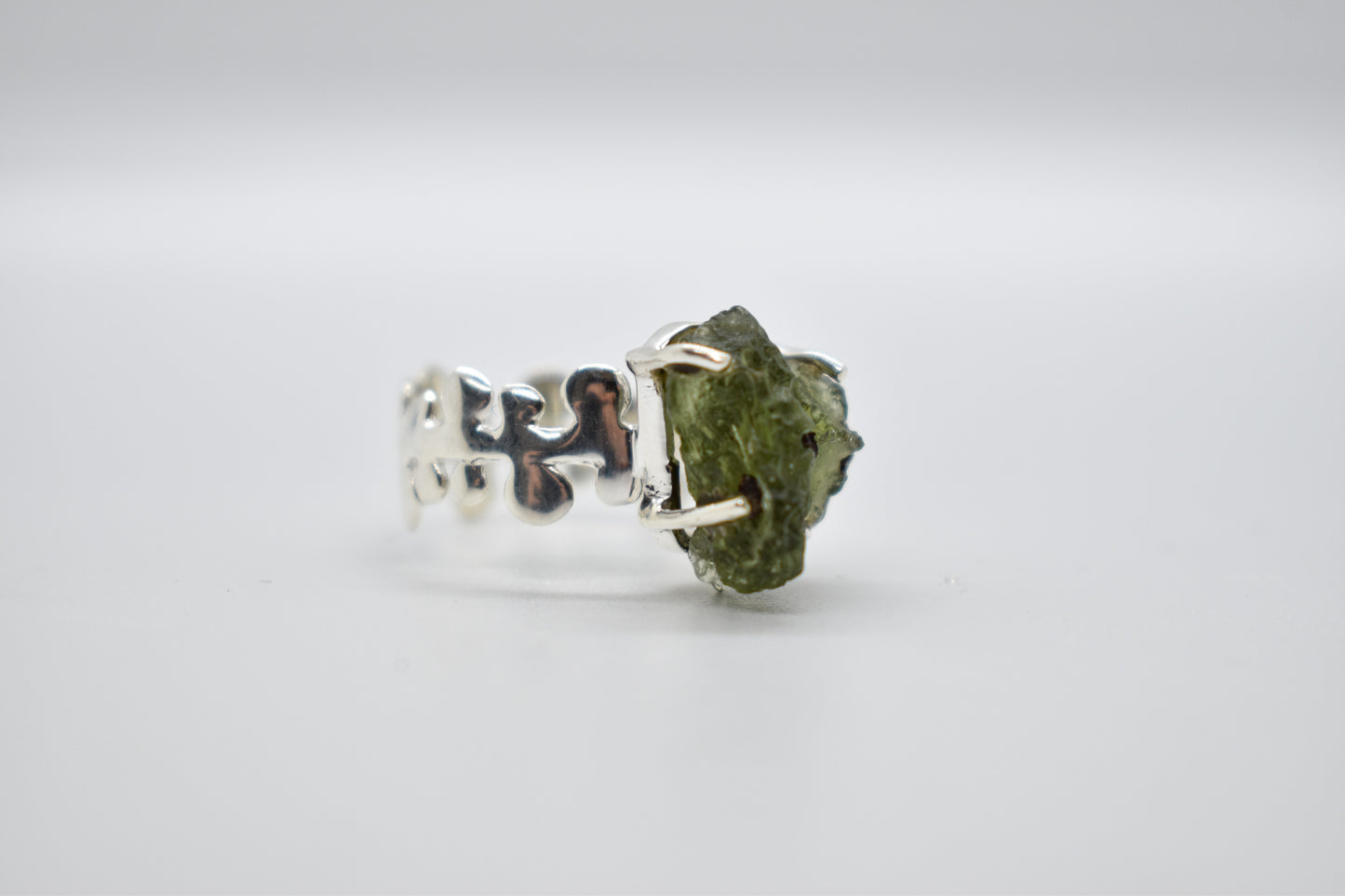 Moldavite Ring (Size 7)