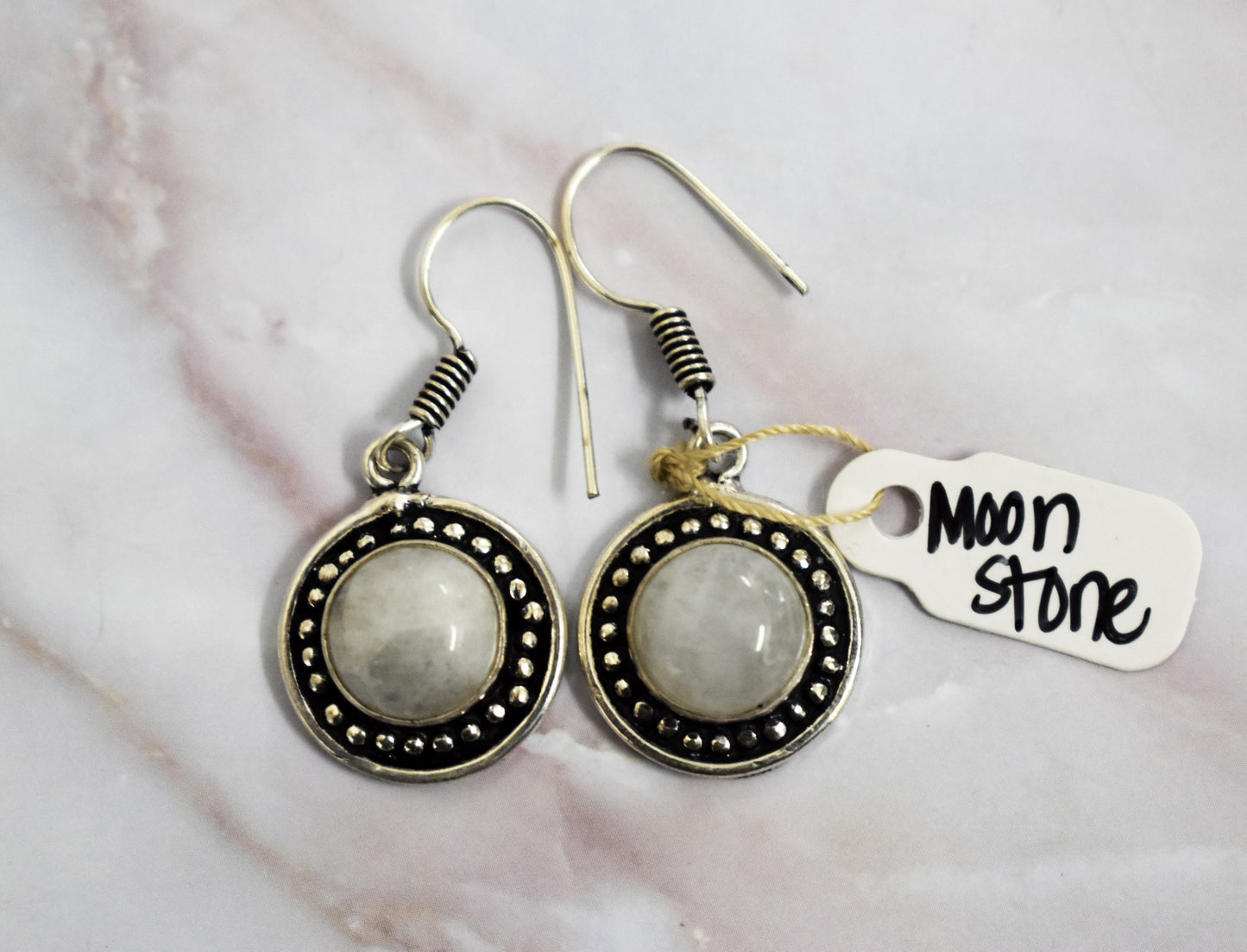 stones-of-transformation - Moonstone Earrings - Stones of Transformation - 