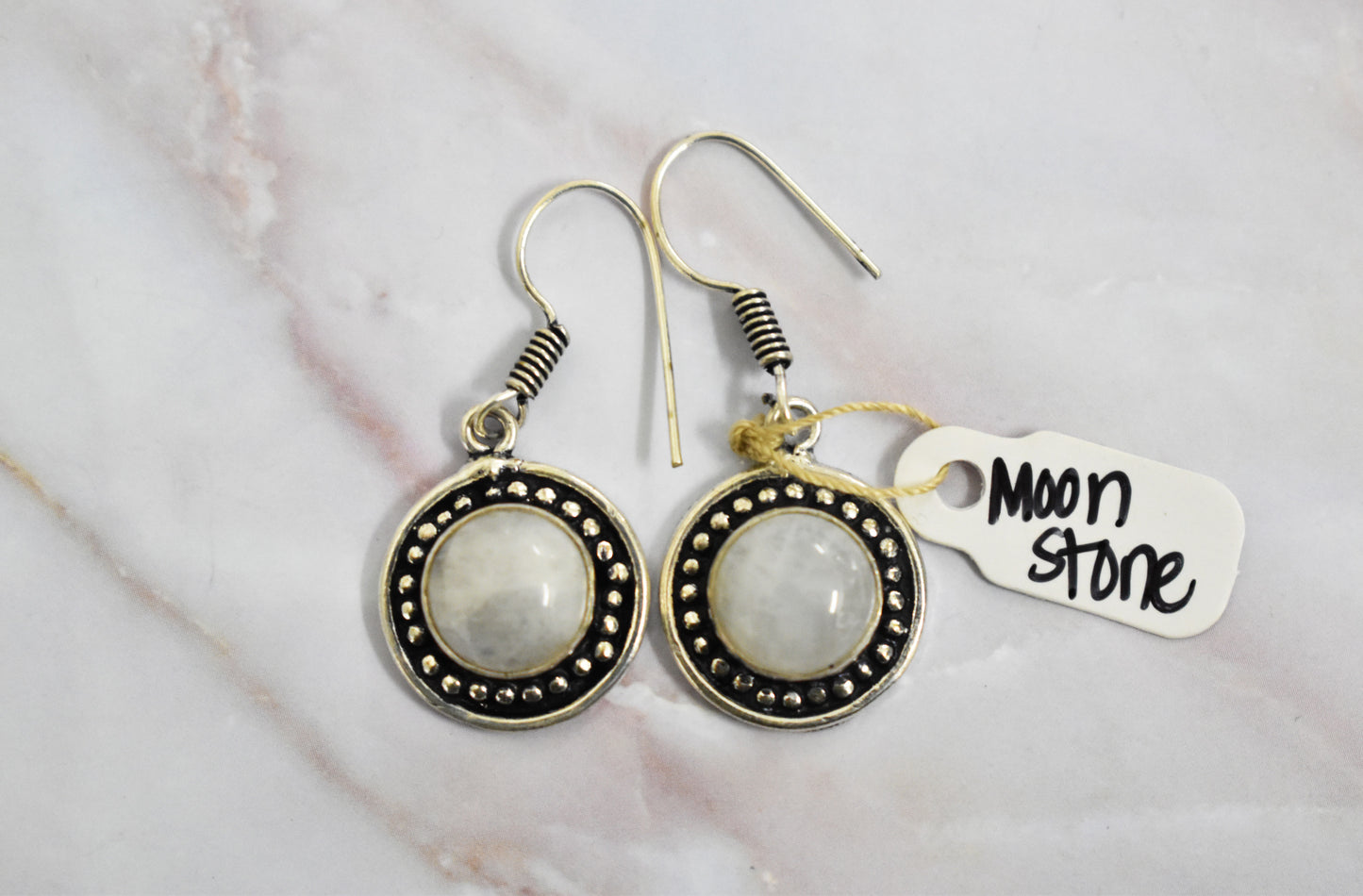 stones-of-transformation - Moonstone Earrings - Stones of Transformation - 