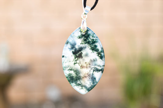 Moss Agate Necklace