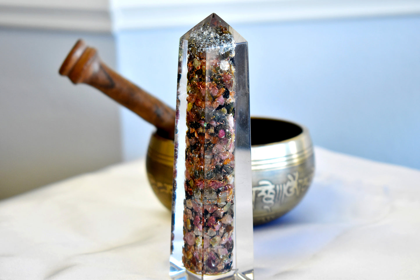 Tourmaline Orgone Point