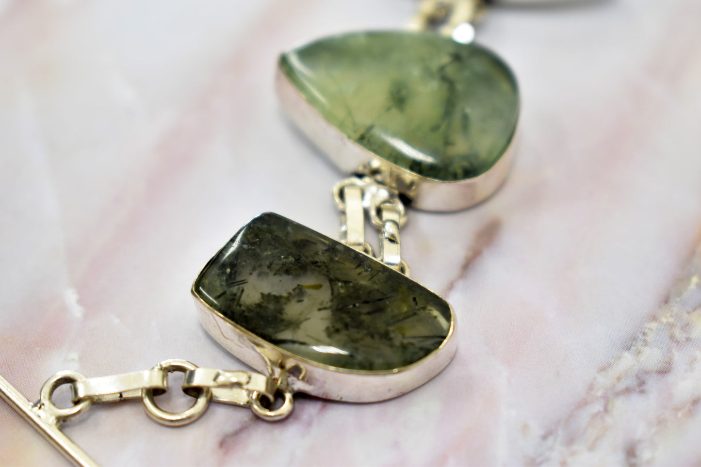 stones-of-transformation - Prehnite Bracelet - Stones of Transformation - 