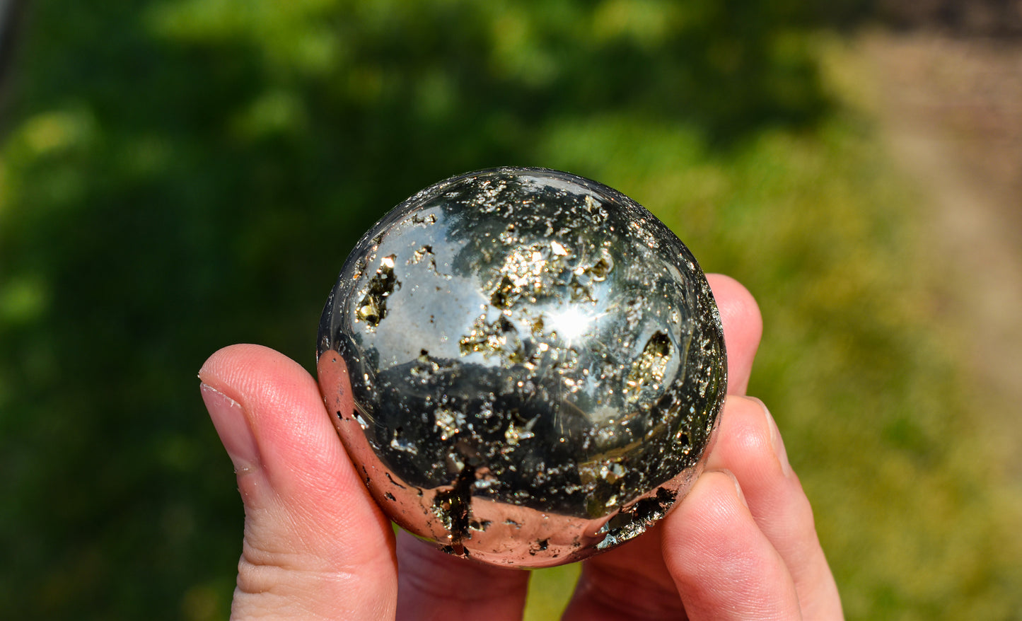Pyrite Sphere (50mm)