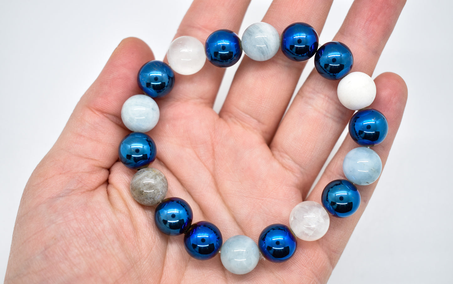 Crystal Current Quan Yin Bracelet