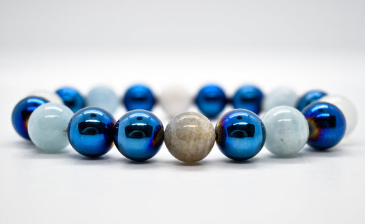Crystal Current Quan Yin Bracelet