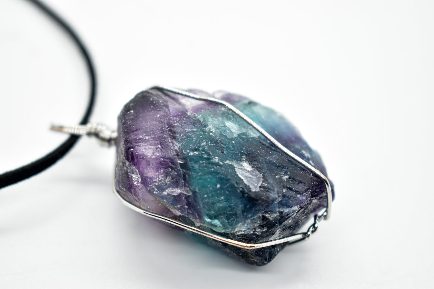 Rainbow Fluorite Necklace