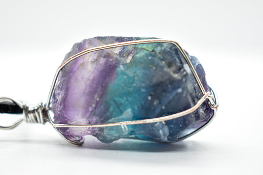 Rainbow Fluorite Necklace
