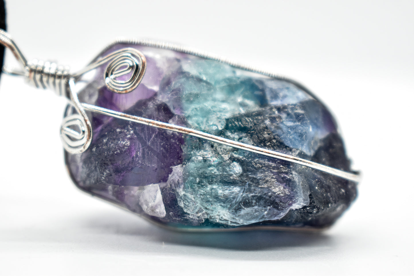 Rainbow Fluorite Necklace