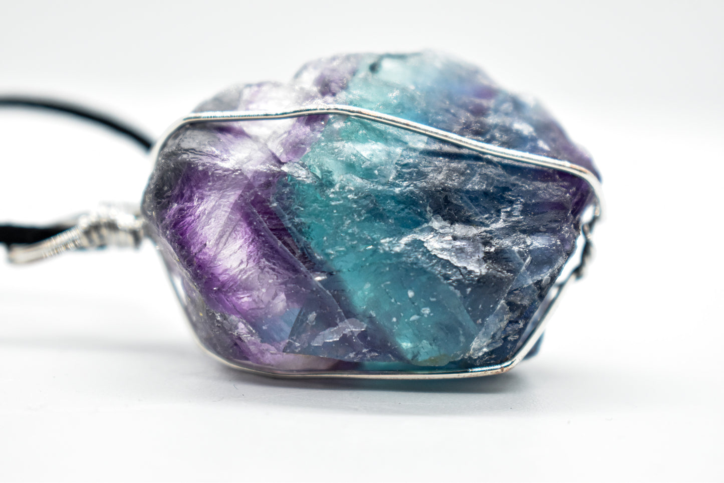 Rainbow Fluorite Necklace
