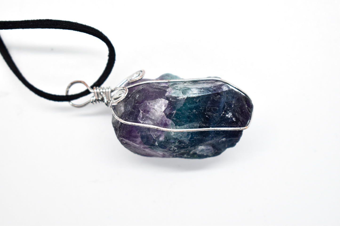 Rainbow Fluorite Necklace