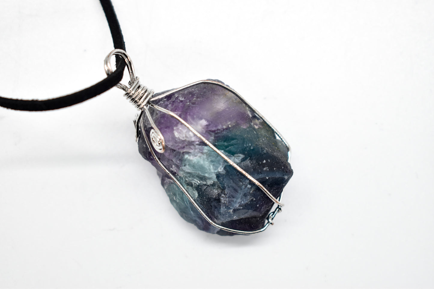 Rainbow Fluorite Necklace