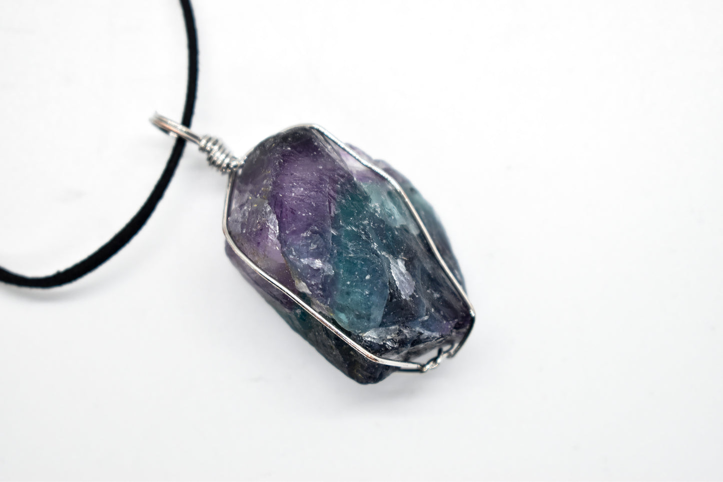 Rainbow Fluorite Necklace