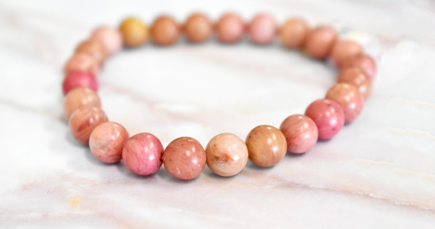 Rhodochrosite Bracelet