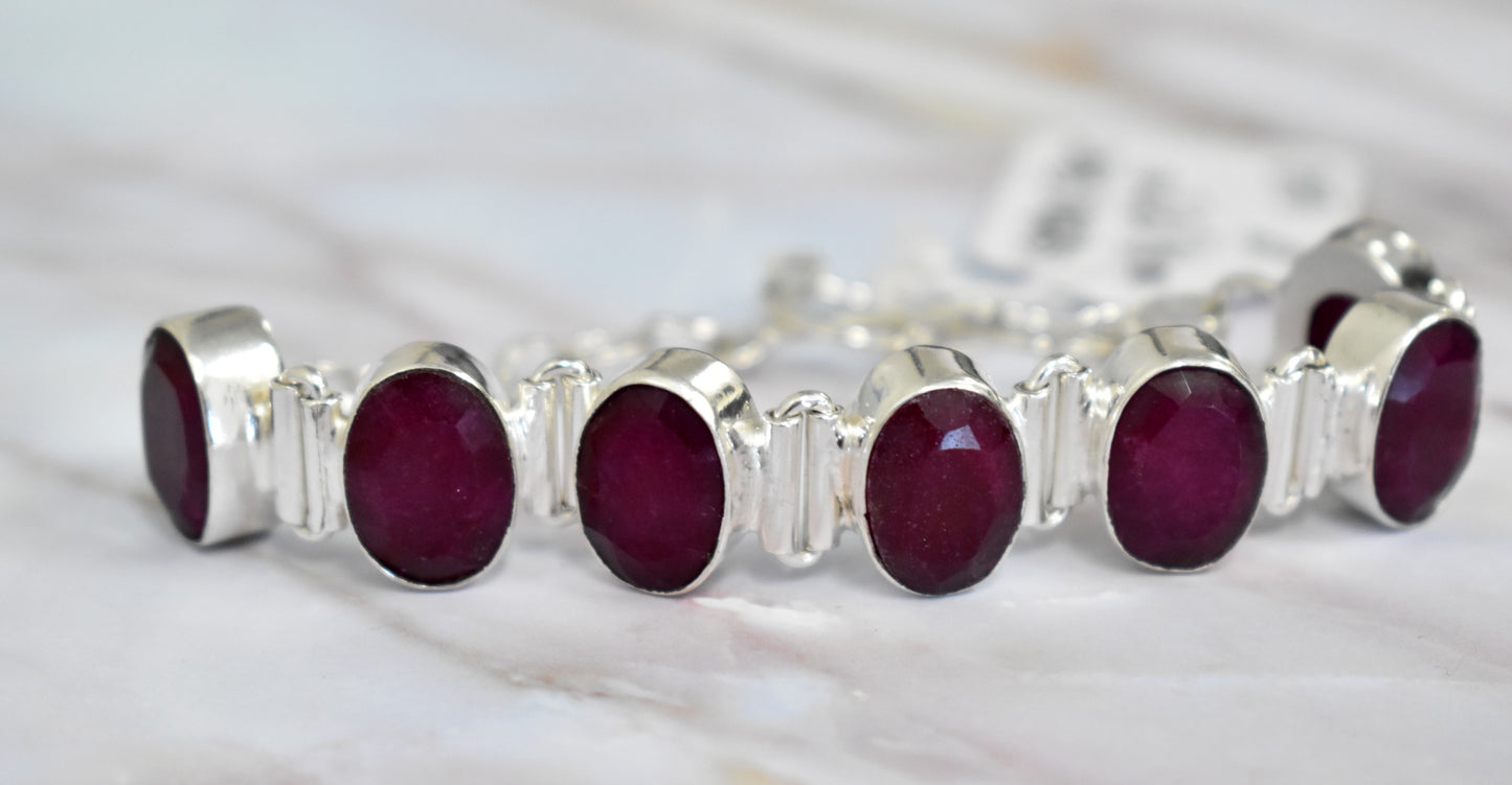 stones-of-transformation - Ruby Bracelet - Stones of Transformation - 