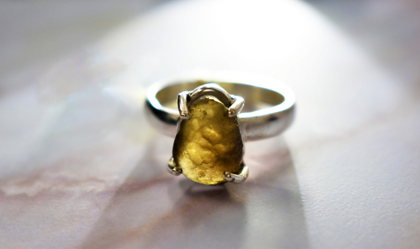 stones-of-transformation - Cintamani (Saffordite) Ring (Size 7) - Stones of Transformation - 