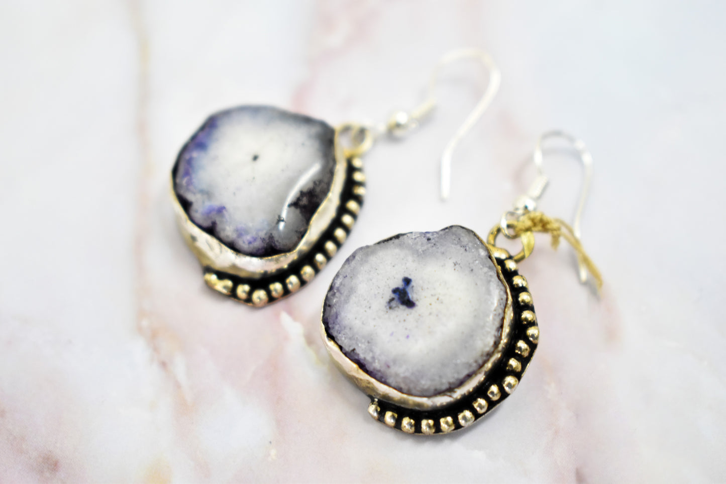 Solar Quartz Earrings