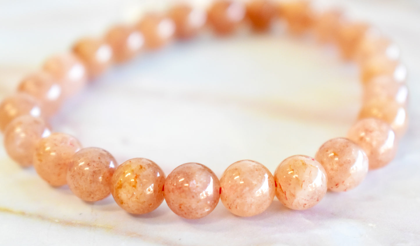 Strawberry Quartz Bracelet