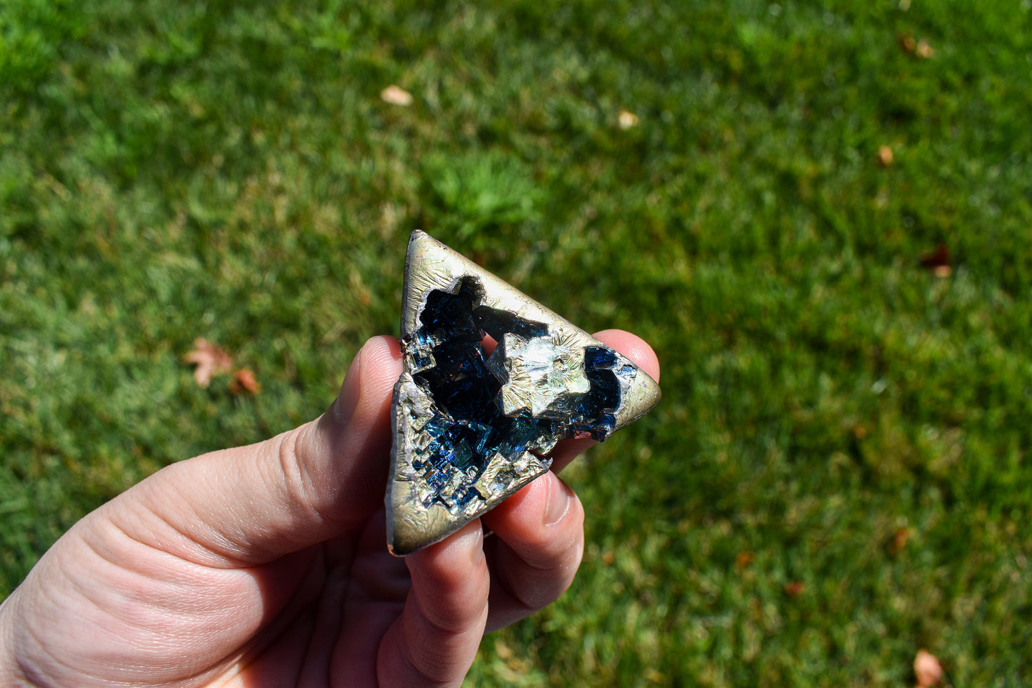 Tetrahedron Bismuth Geode