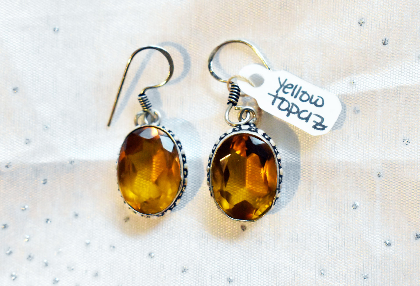 stones-of-transformation - Yellow Topaz Earrings - Stones of Transformation - 